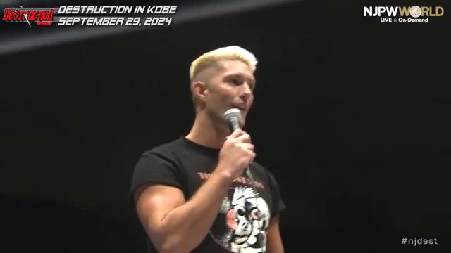 #njdest 9th MATCH Backstage (with Subtitles) 9/29/24｜DESTRUCTION in KOBE 第9試合 Backstage