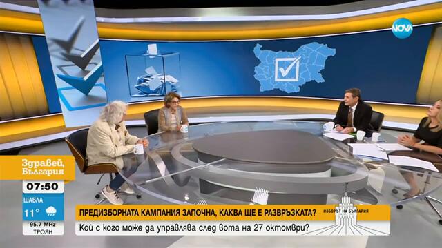 Георги Лозанов: Седмите избори по ред ще бъдат по-различни - Здравей, България (01.10.2024)
