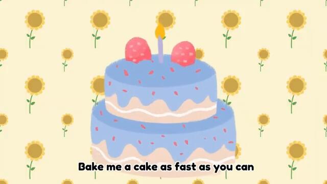 🎶 Pat-a-Cake Nursery Rhyme Fun! #nurseryrhymes  #earlylearning  🎶