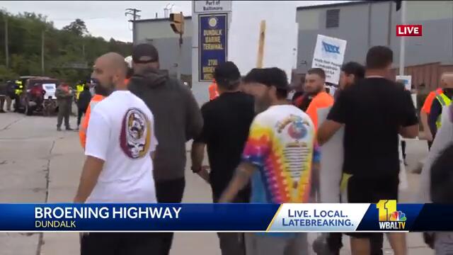 Maryland truckers already feeling impacts from port strike