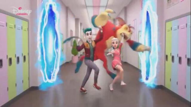 Зомбита: Ре-анимирани (2024) - сезон 1, епизод 4 (бг аудио) цял епизод TV Rip Disney Channel 31.10.2024