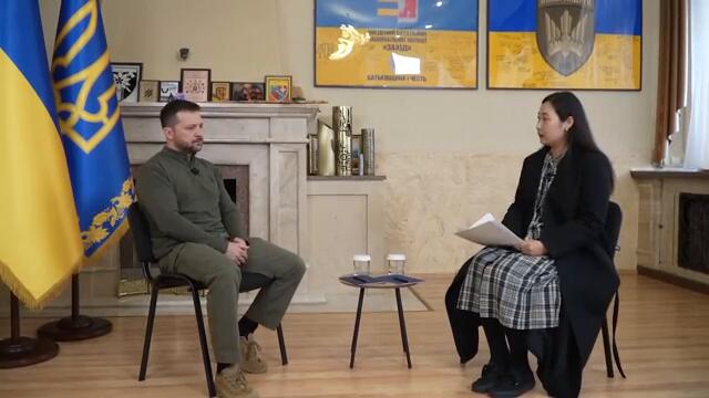 Інтерв’ю Зеленського південнокорейському телеканалу KBS