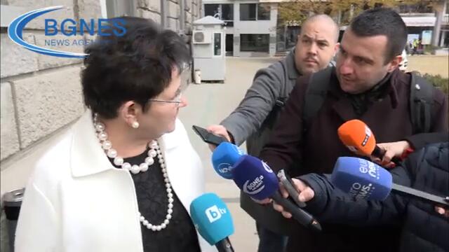 Людмила Петкова: Имаме решение да внесем бюджета в 51-ото Народно събрание