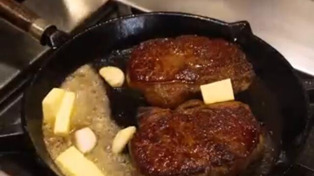 This is how I cook a steak in a cast iron PT 2