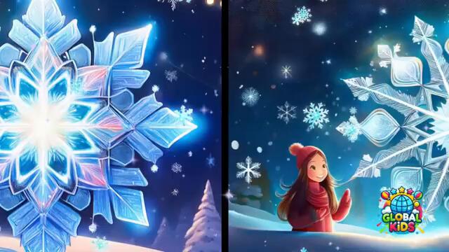 ❄️ Tilly the Snowflake - A Whimsical Christmas Song for Kids | Global Kids Channel 🎶