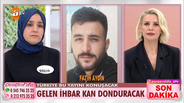 Fatih'in cansız bedeni 2 kere yer değiştirmiş! - Esra Erol'da 9 Aralık 2024 @EsraErolatv