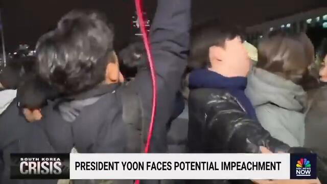 South Korea president faces protests and possible impeachment after martial law