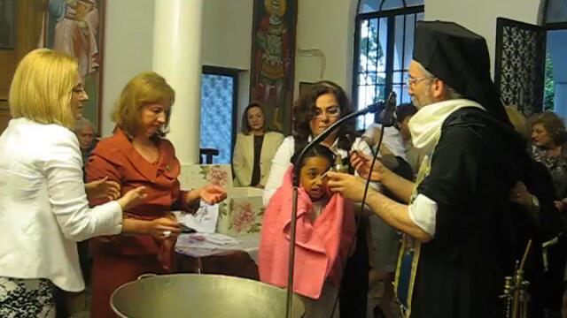 Βάπτιση Τριανταφυλλιάς Ειρήνης (Συλλόγος Βενιαμίν) 1