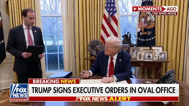 President Trump signs executive orders on aviation safety