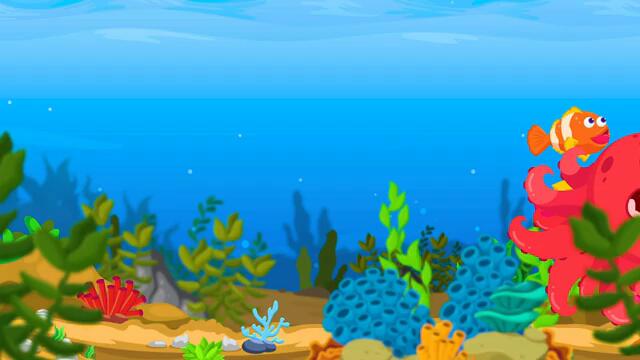 Осьминогик в море 🐙🌊 | Лучшие Детские песни и Музыка для детей | Детские хиты