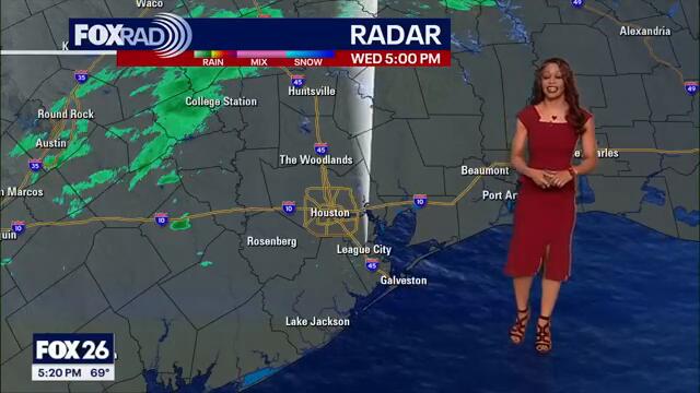 Houston weather: Thursday severe weather timeline
