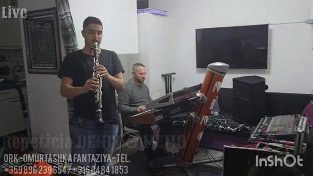 Repeticia DENIZ & MEMO Ork. Omurtashka Fantazia live super omurtashki kuchek new