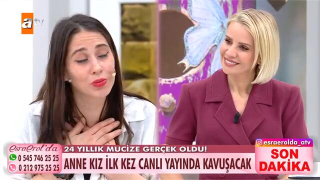 Anne-kız ilk kez canlı yayında kavuştu! - Esra Erol'da 3 Şubat 2025 @EsraErolatv