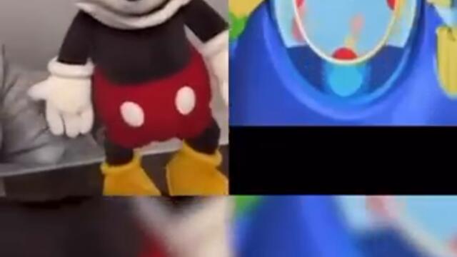 Who wins in a fight Mickey Mouse Vs Goku?!? #shorts