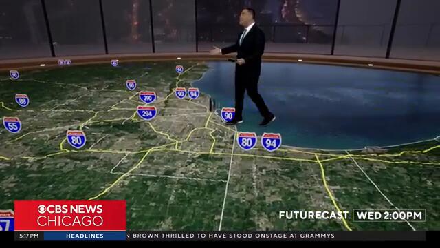 A look at the ice threat starting Wednesday in Chicago