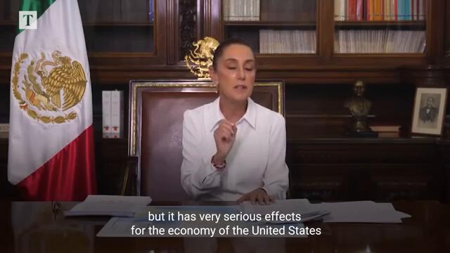 Mexican President warns Trump over US trade war