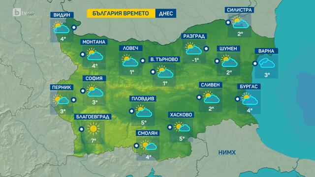 BTV Времето (09.02.2025 г. – сутрешна емисия)