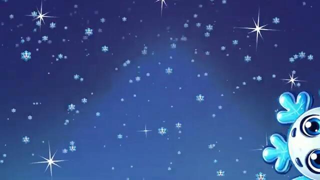 Снежинки (Баба Зима пак размята) - детска зимна песен - Бръмозавър