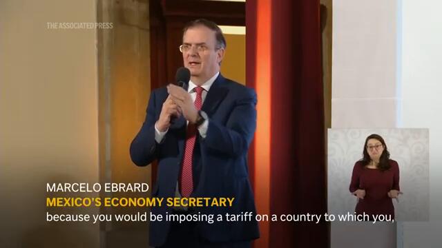 Mexico’s president reacts to Trump's tariffs on steel and aluminum imports