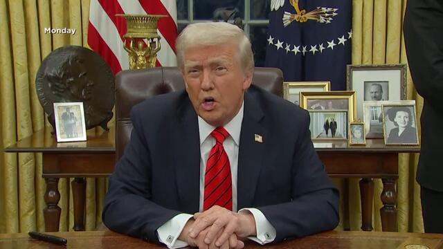 President Trump calls for remaining Israeli hostages to be released by noon on Saturday