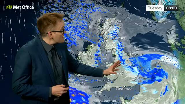 11/02/2025 - Drier conditions for most– Morning Weather Forecast UK – Met Office Weather
