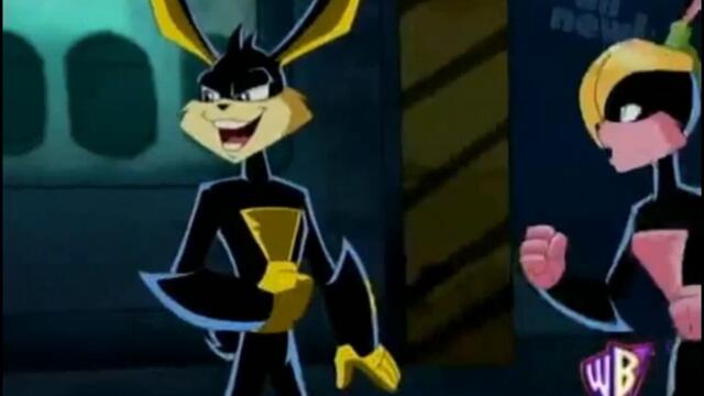 Loonatics Unleashed S01E01 Loonatics On Ice Ace Bunny And Lexi Bunny Scene (Kids' WB! Airing)