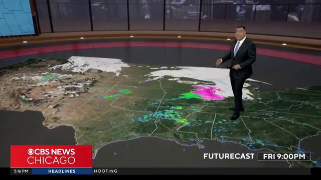 Tracking more snow coming Friday for Chicago