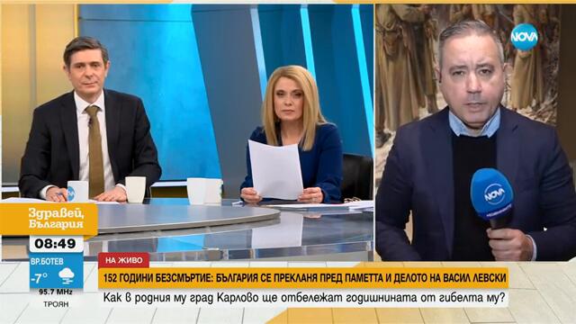 България отбелязва годишнината от обесването на Левски с редица събития