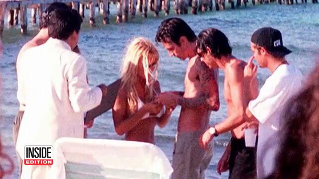 How Pamela Anderson and Tommy Lee Got Married in 1995