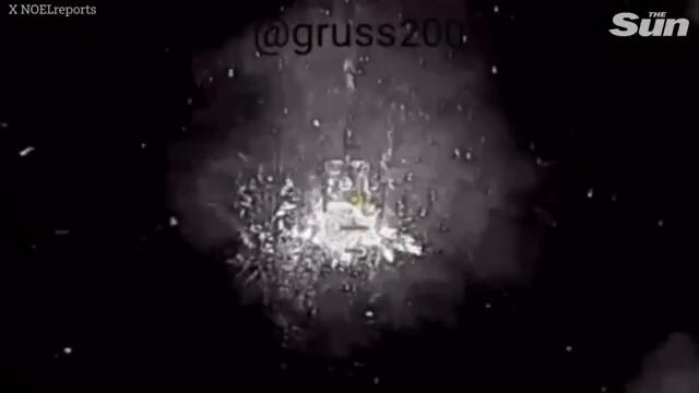 Ukrainians blast Russian tank as Trump urges talks between Zelensky & Putin