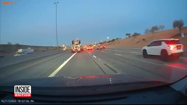 Woman Speaks Out After Being Saved From Fiery Truck