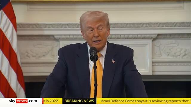 Trump: Starmer & Macron have 'done nothing' to end war - and Zelenskyy has 'no cards' left to play