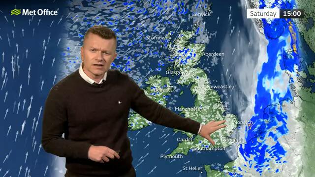 22/02/2025 – Mostly dry with isolated showers – Afternoon Weather Forecast UK – Met Office Weather