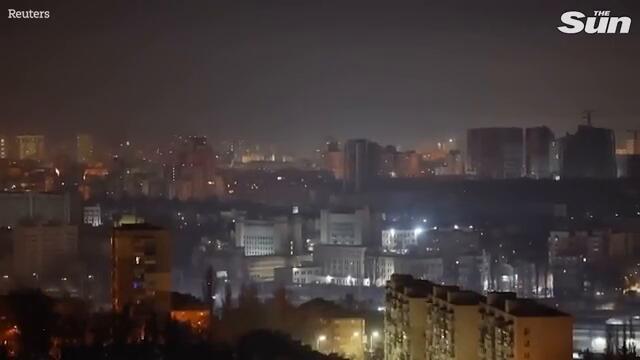 Ukraine repels Putin's BIGGEST EVER drone attack on eve of war anniversary