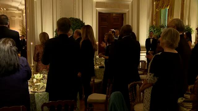 President Trump and first lady host National Governors Association dinner