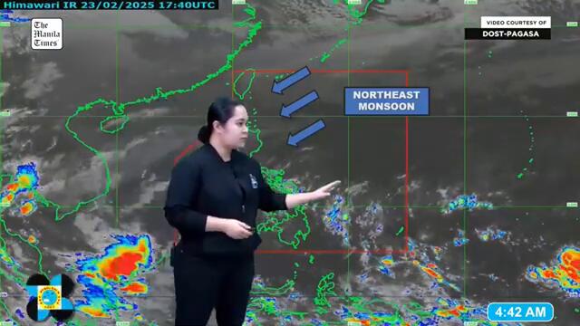 Today's Weather, 5 A.M. | Feb. 24, 2025