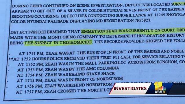 Court records: GPS placed suspect at mall shooting