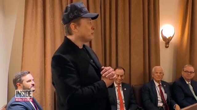 Elon Musk Attends President Trump’s Cabinet Meeting