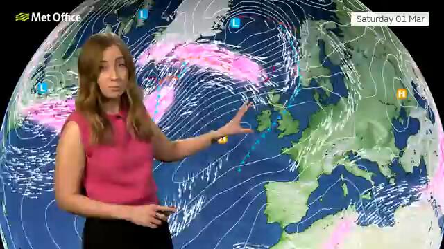 Weekend weather 27/02/2025 – Sunny spells to start Spring – Met Office weather forecast UK