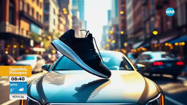 Черна маратонка на капака на колата: Как Таня срещна Станислава, за да ѝ помогне да проходи