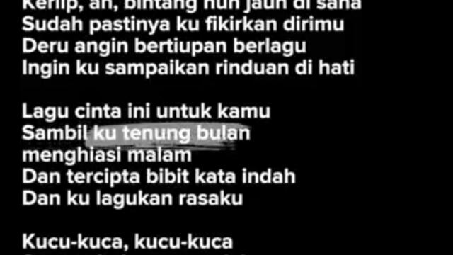 Kucu Kuca / Lia Azis #shorts #lyrics #viraltiktok #shortlyrics #lyricsong #songs #songlyrics #song