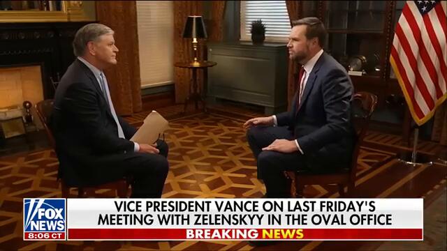 Vice President JD Vance reveals the moment the Trump-Zelenskyy meeting 'went off the rails'