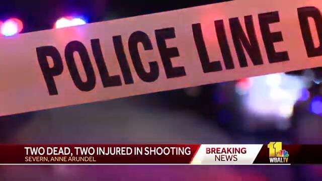 Police: 2 dead, 2 injured in Severn shooting