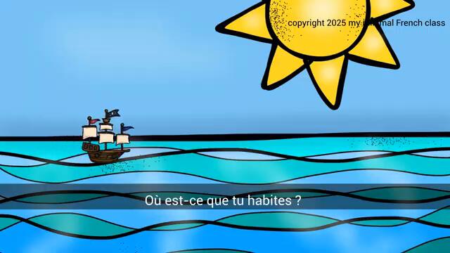 🎤🎶 Où est ce que tu habites ? (French Subtitles)