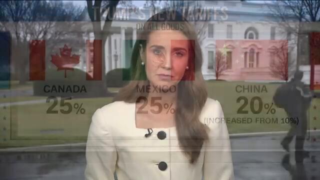 President Trump talks with Canadian Prime Minister Trudeau on tariffs