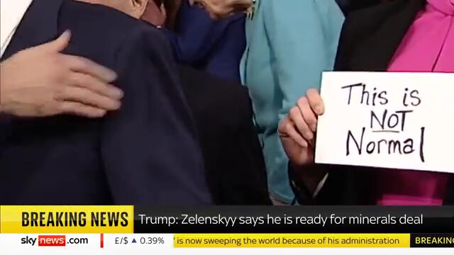 Trump says he 'appreciates' Zelenskyy's message as he delivers speech to Congress