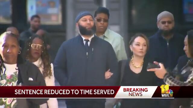 Judge reduces Adnan Syed's sentence to time served