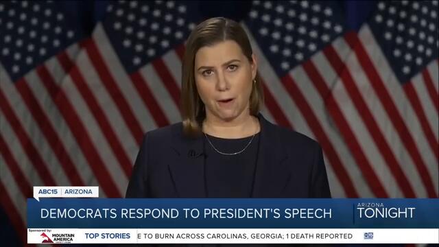 Democrats respond to President Trump's speech