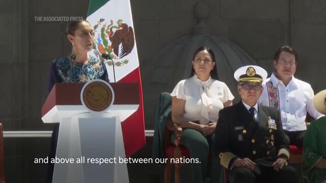 Tens of thousands celebrate with Mexico’s president after US delays tariffs