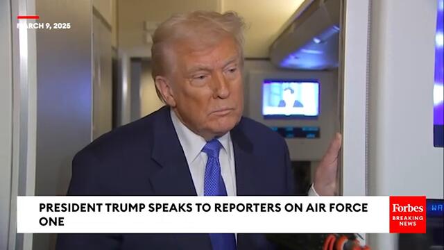 JUST IN: President Trump Says Government Shutdown 'Could Happen' But It 'Probably Won't'